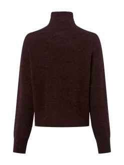 Samsøe Samsøe Damen Strickpullover mit Alpaka-Anteil - Nola in schoko