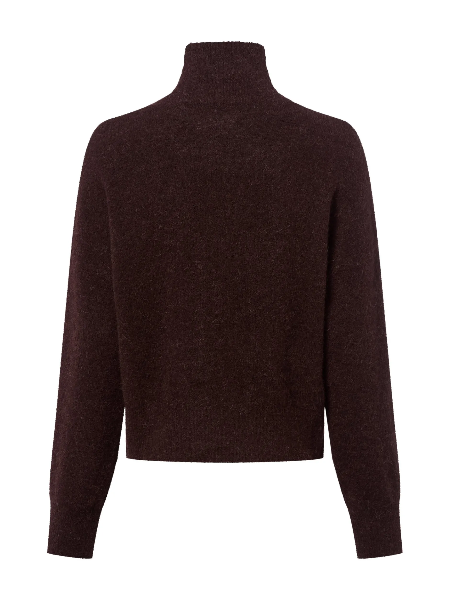 Samsøe Samsøe Damen Strickpullover mit Alpaka-Anteil - Nola in schoko
