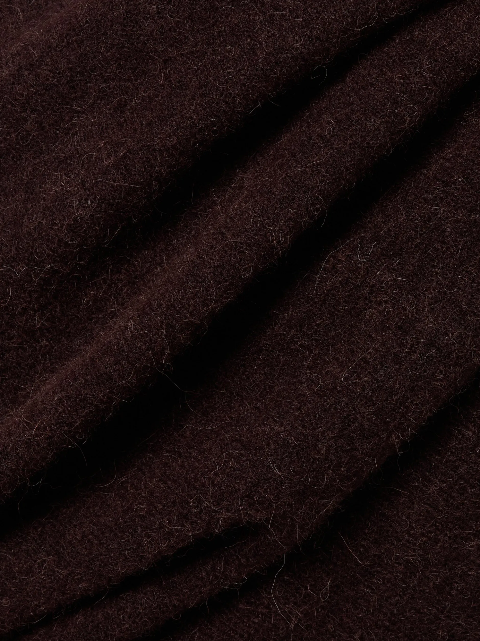 Samsøe Samsøe Damen Strickpullover mit Alpaka-Anteil - Nola in schoko