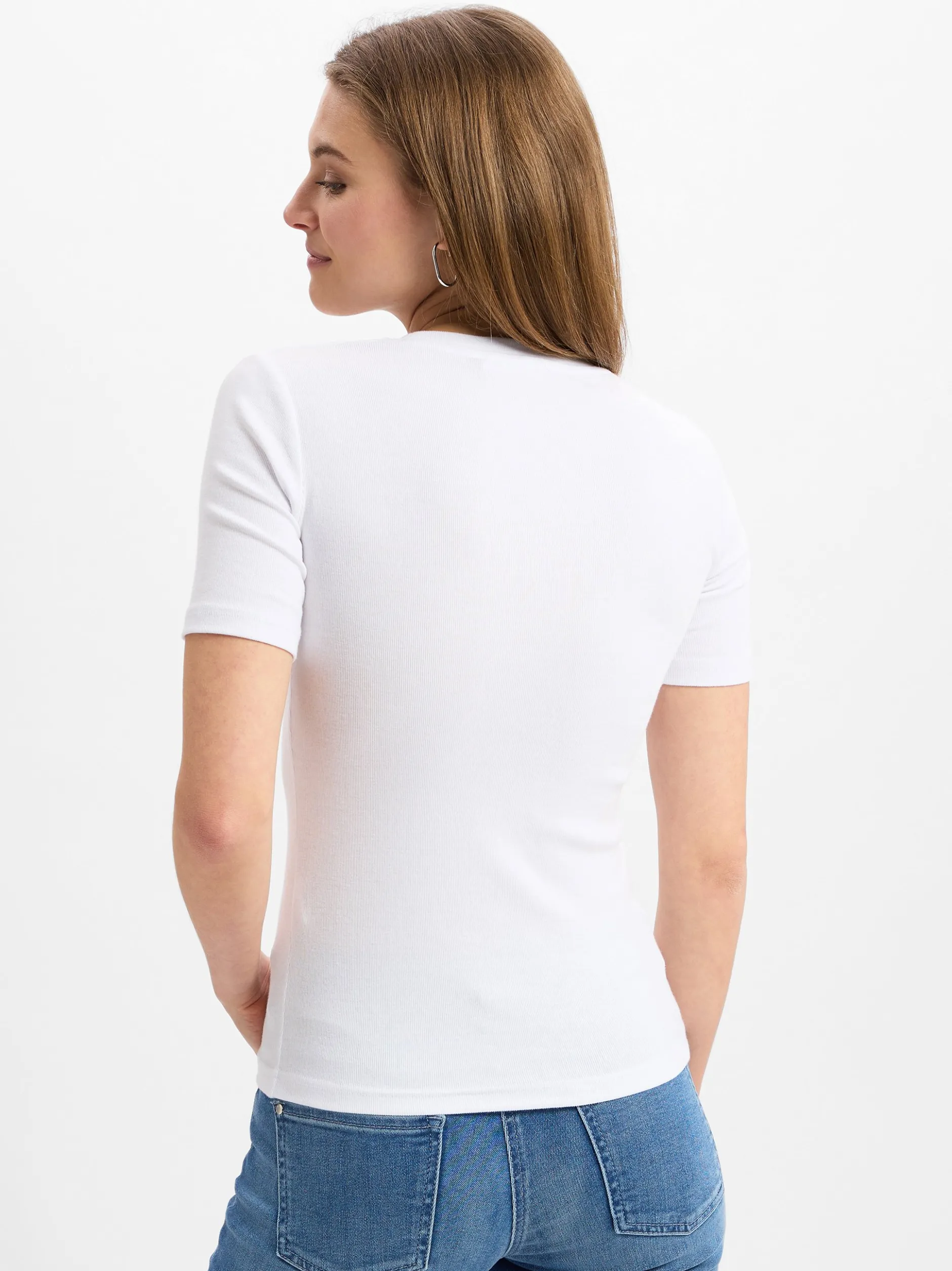 Samsøe Samsøe Damen T-Shirt - Saalexo in weiß
