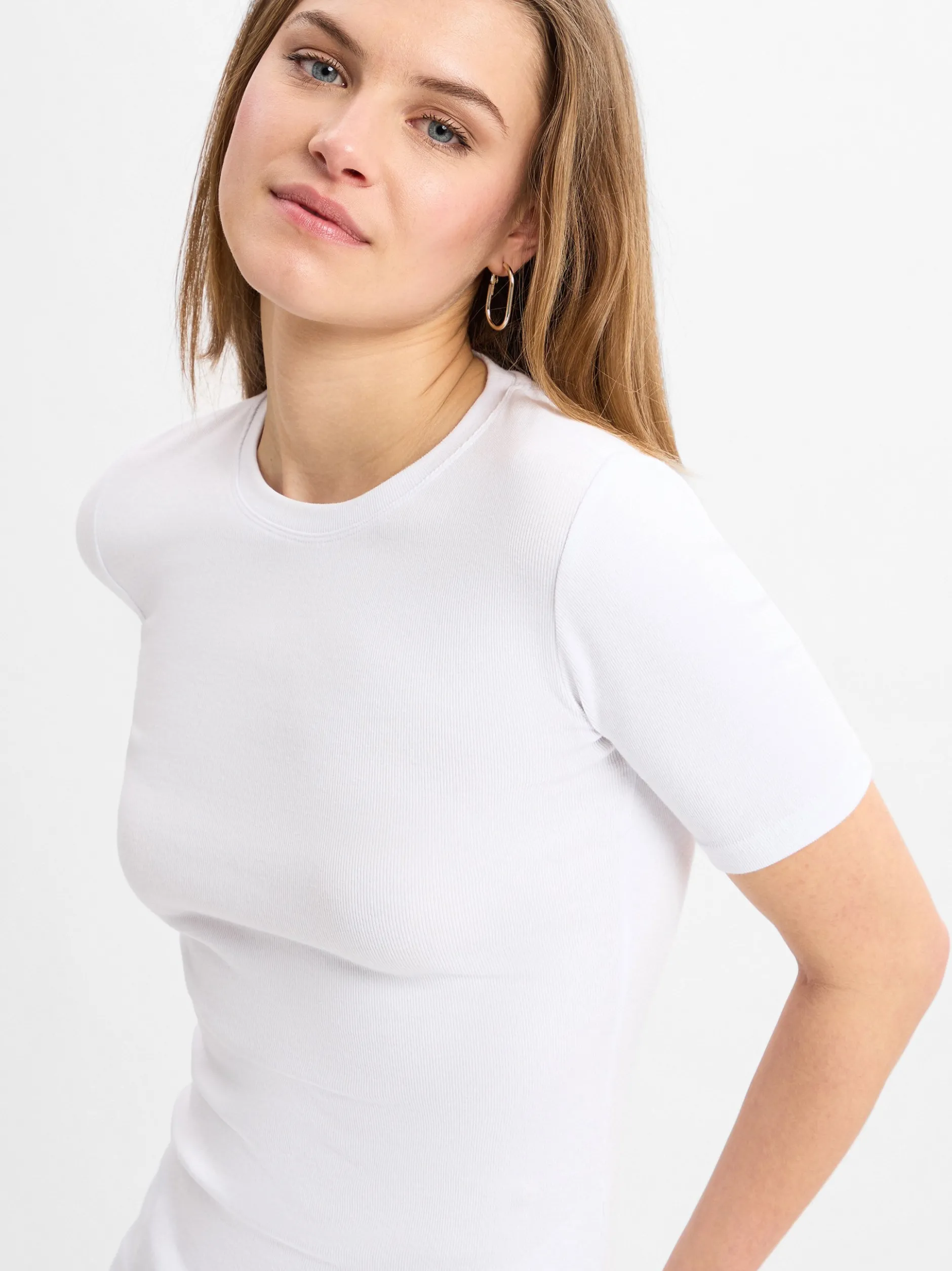 Samsøe Samsøe Damen T-Shirt - Saalexo in weiß