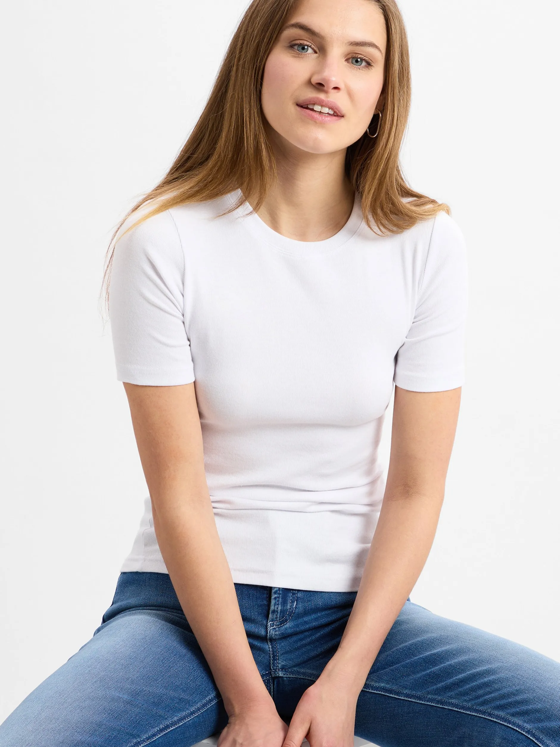Samsøe Samsøe Damen T-Shirt - Saalexo in weiß
