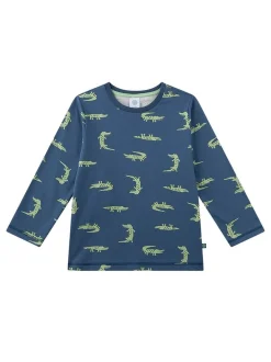 Sanetta Jungen Pyjama in blau