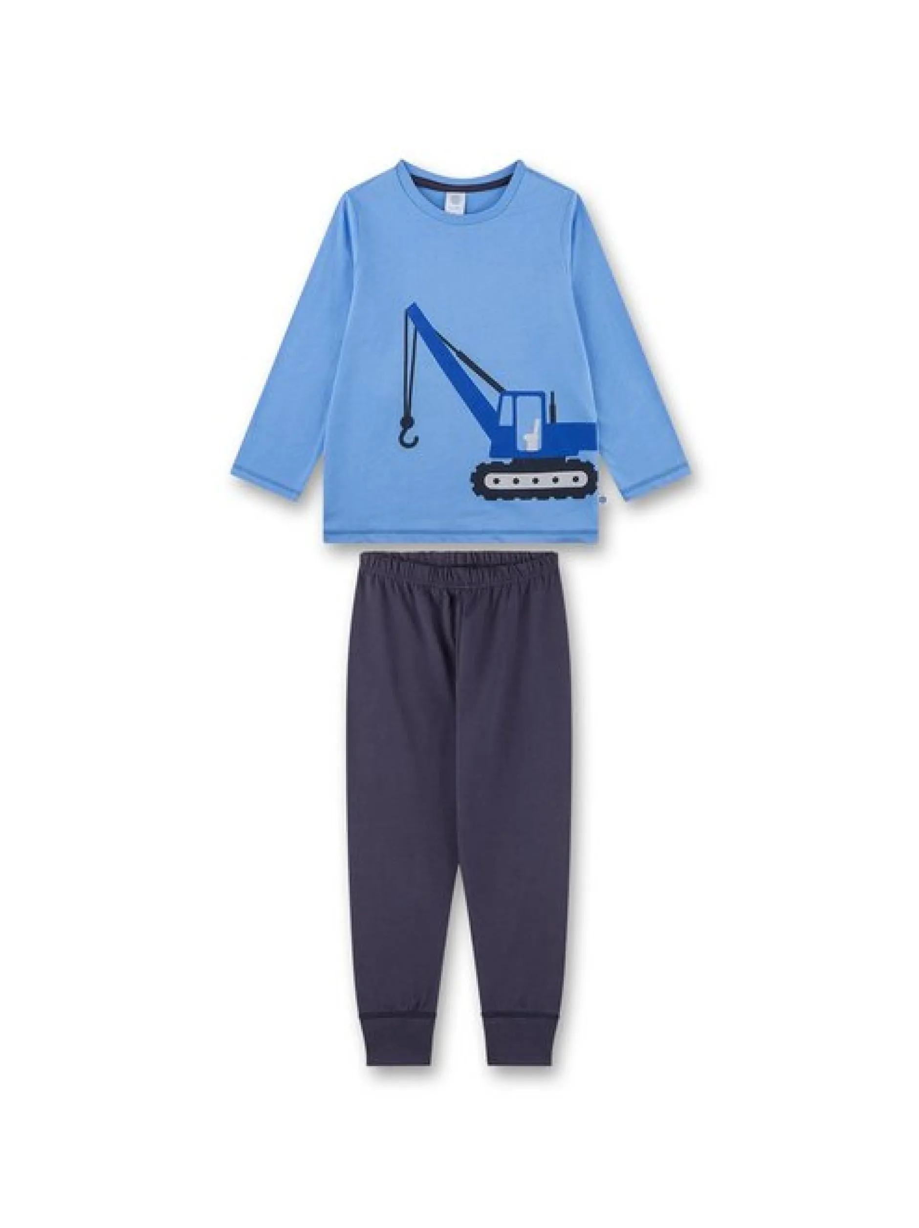 Sanetta Jungen Pyjama in blau