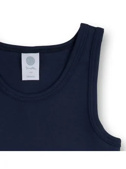 Sanetta Jungen Unterhemd 3er Pack in blau