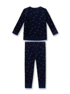 Sanetta Mädchen Pyjama in marine