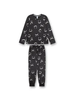 Sanetta Mädchen Pyjama in mehrfarbig