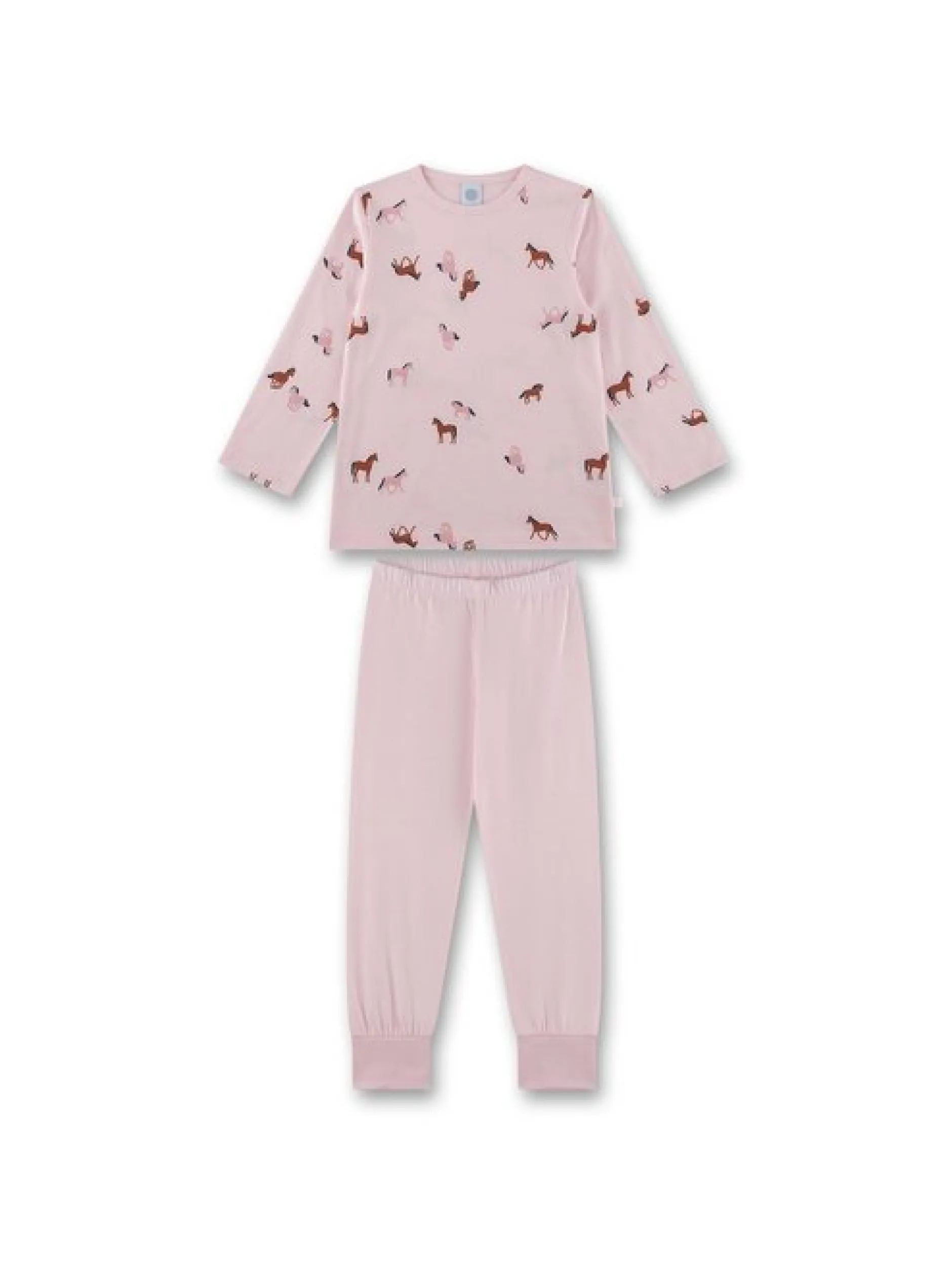 Sanetta Mädchen Pyjama in rosa