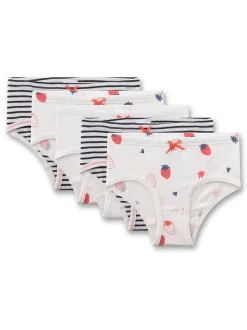 Sanetta Mädchen Slips im 5er-Pack in mehrfarbig