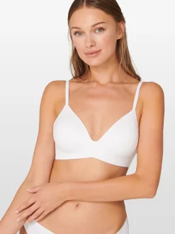 Schiesser Damen Bügelloser BH - Invisible Soft in weiß