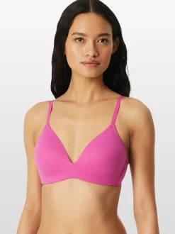 Schiesser Damen Bügelloser BH - Invisible Soft in fuchsia