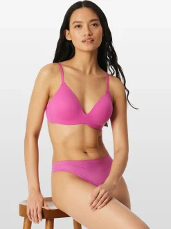 Schiesser Damen Bügelloser BH - Invisible Soft in fuchsia