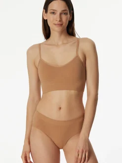 Schiesser Damen Bustier - Casual Seamless in beige