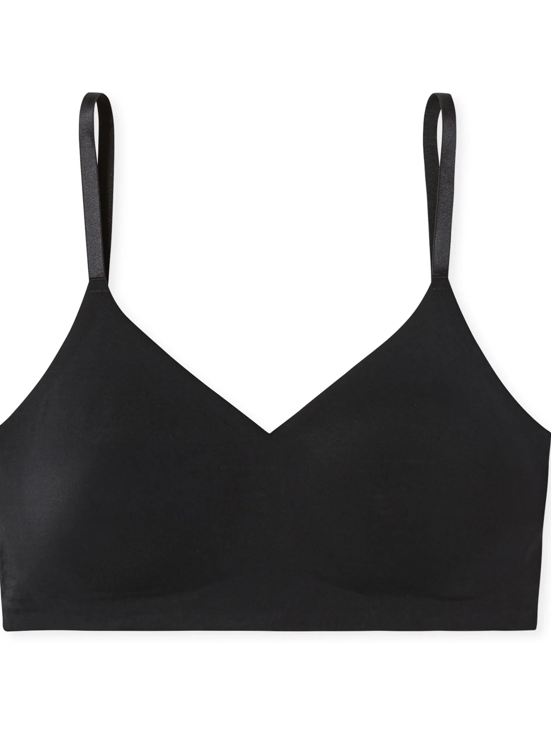 Schiesser Damen Bustier - Invisible Soft Padded in schwarz