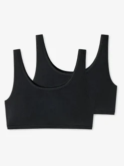 Schiesser Damen Bustier - Uncover in schwarz