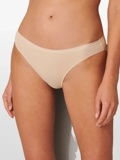 Schiesser Damen 2er-Pack Slips - 95/5 in beige