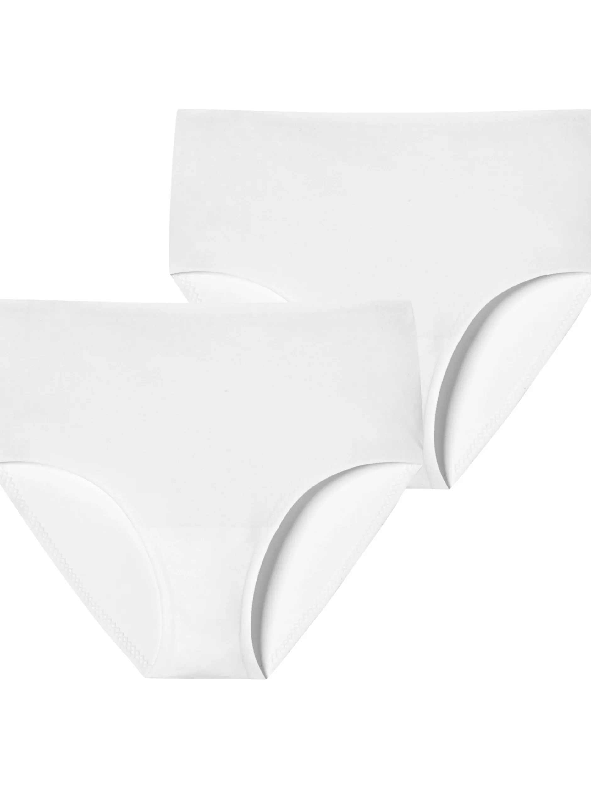 Schiesser Damen Maxislip - Invisible Soft in weiß
