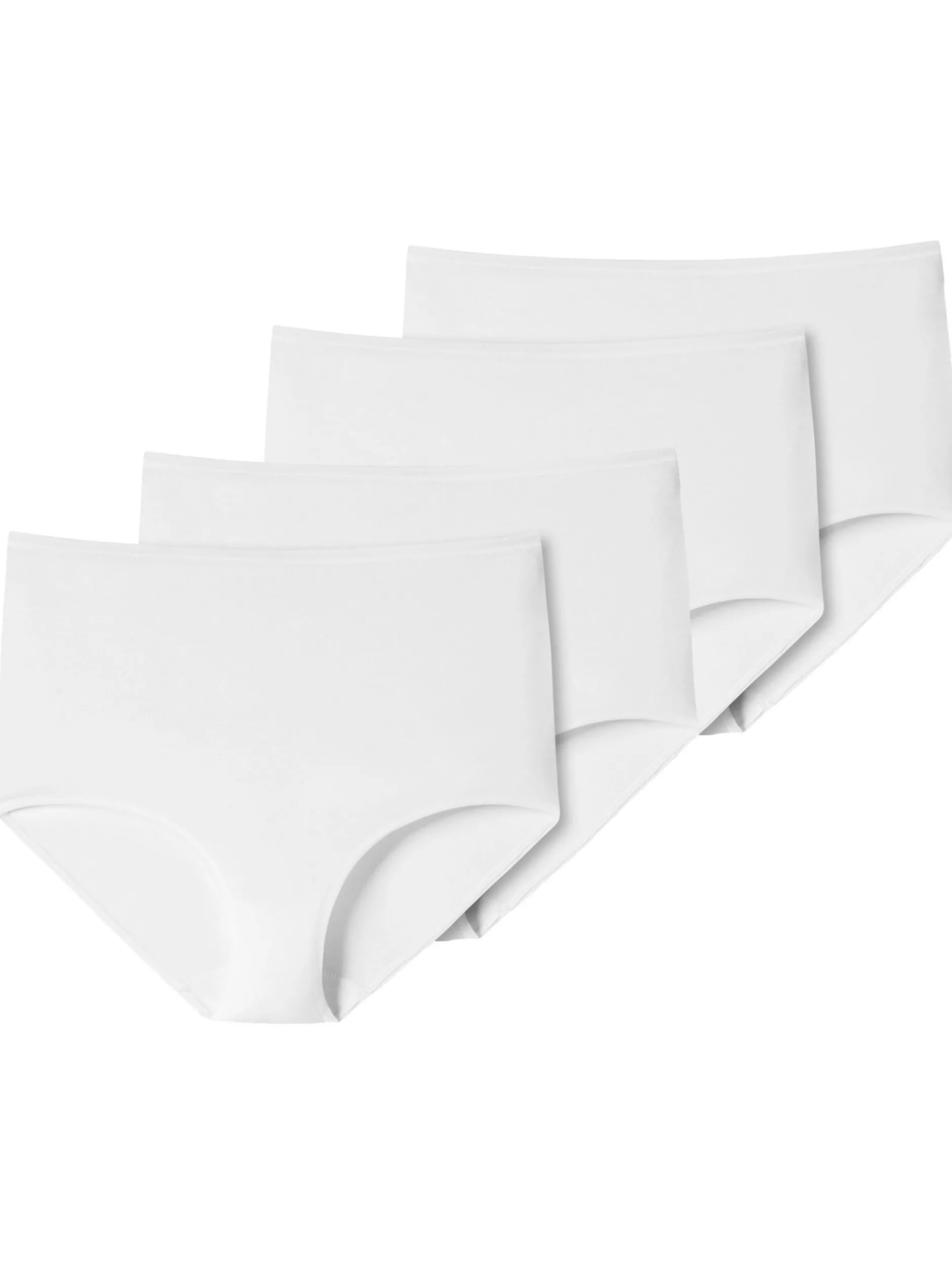 Schiesser Damen Maxislip - 95/5 Organic Cotton in weiß