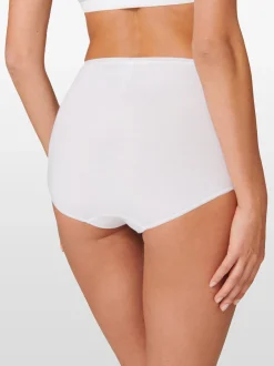 Schiesser Damen Maxislip - 95/5 Organic Cotton in weiß