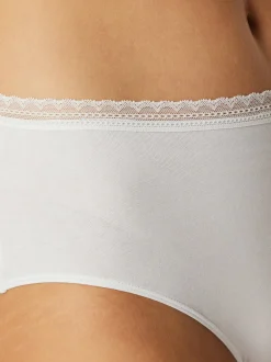 Schiesser Damen Midislip - Modern Multipacks in weiß