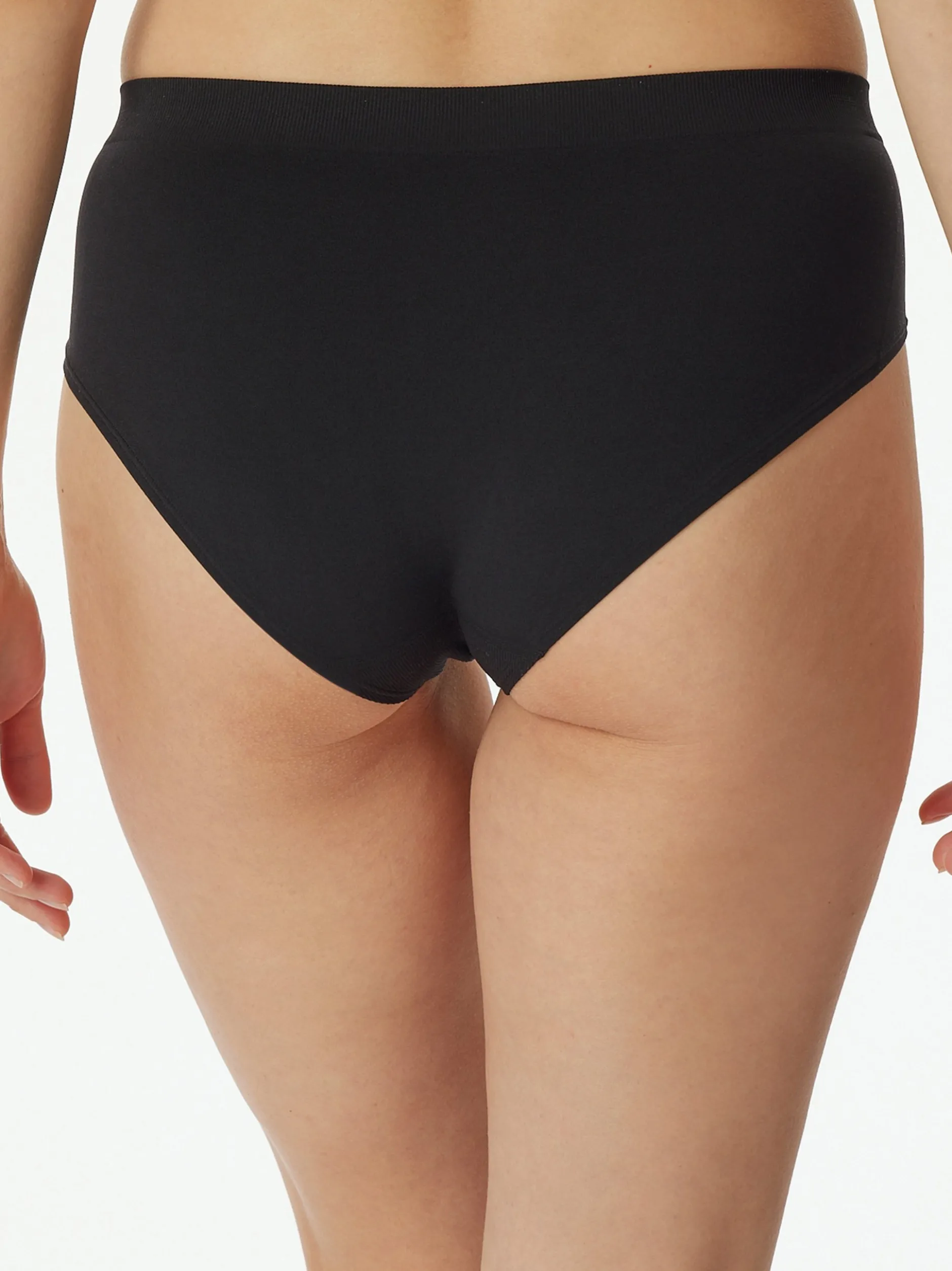 Schiesser Damen Panty - Casual Seamless in schwarz
