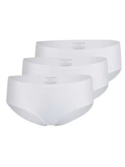 Schiesser Damen Panty - 3er Pack Invisible Soft in weiß