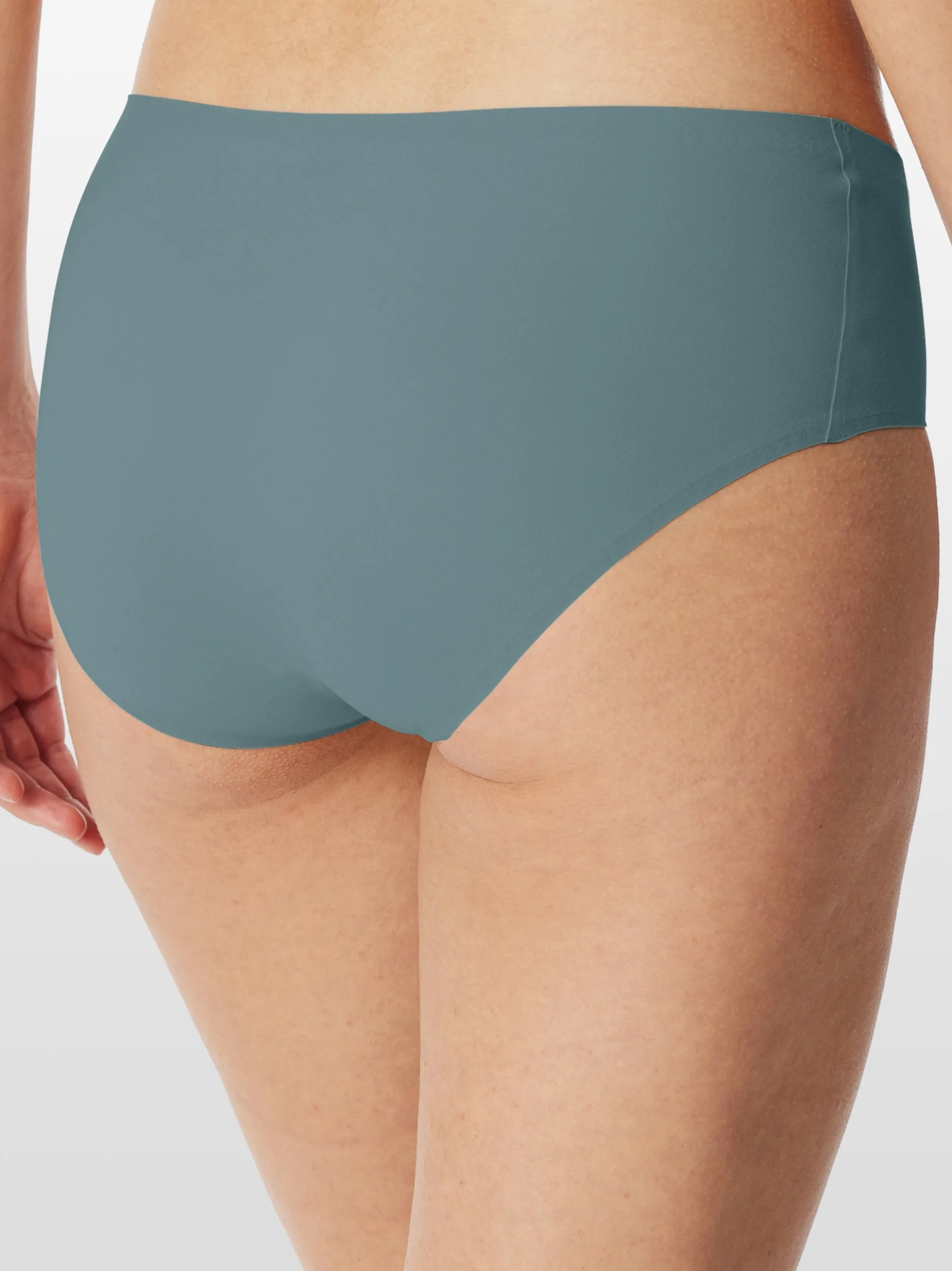 Schiesser Damen Panty - Invisible Soft in grün