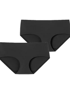 Schiesser Damen Panty - Invisible Soft in schwarz