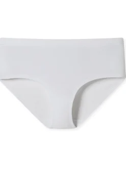 Schiesser Damen Panty - Pure Rib in weiß