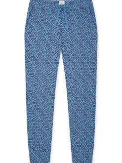 Schiesser Damen Pyjamahose - Mix Relax in hellblau
