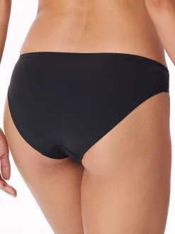 Schiesser Damen Rioslip - Air blickdichte Spitze in schwarz