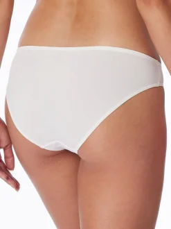 Schiesser Damen Rioslip - Air blickdichte Spitze in weiß