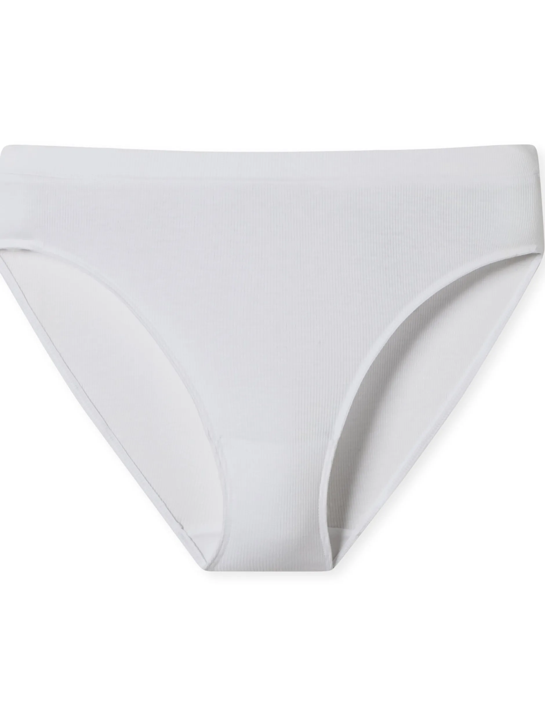 Schiesser Damen Rioslip - Pure Rib in weiß