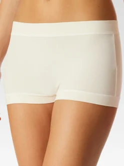 Schiesser Damen Shorts - Unique Cotton in weiß