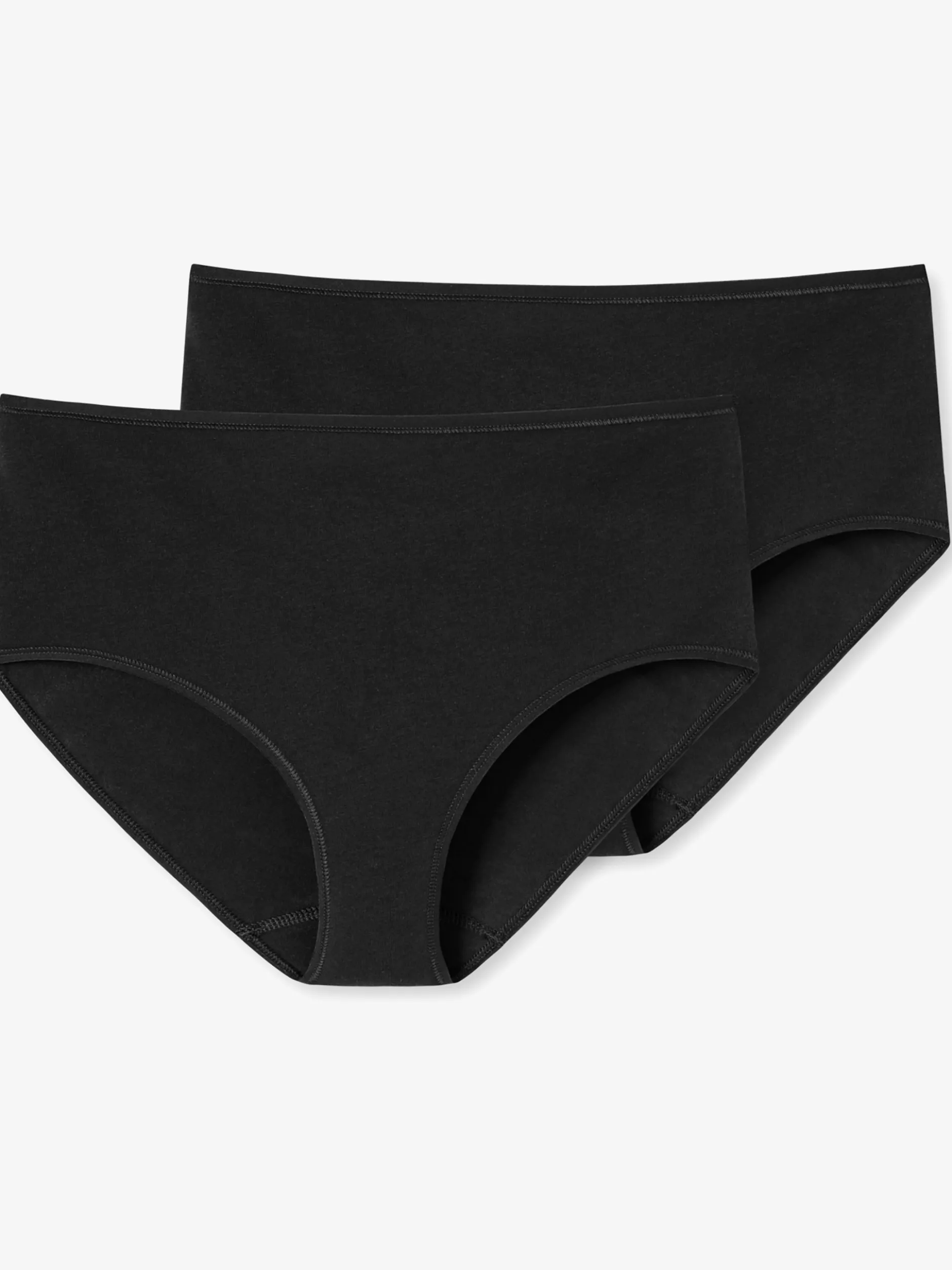 Schiesser Damen Slip - 95/5 in schwarz