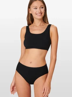Schiesser Damen Slip - 95/5 in schwarz