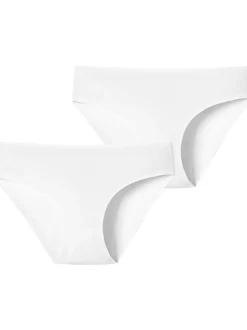 Schiesser Damen Slip - Invisible Cotton in weiß