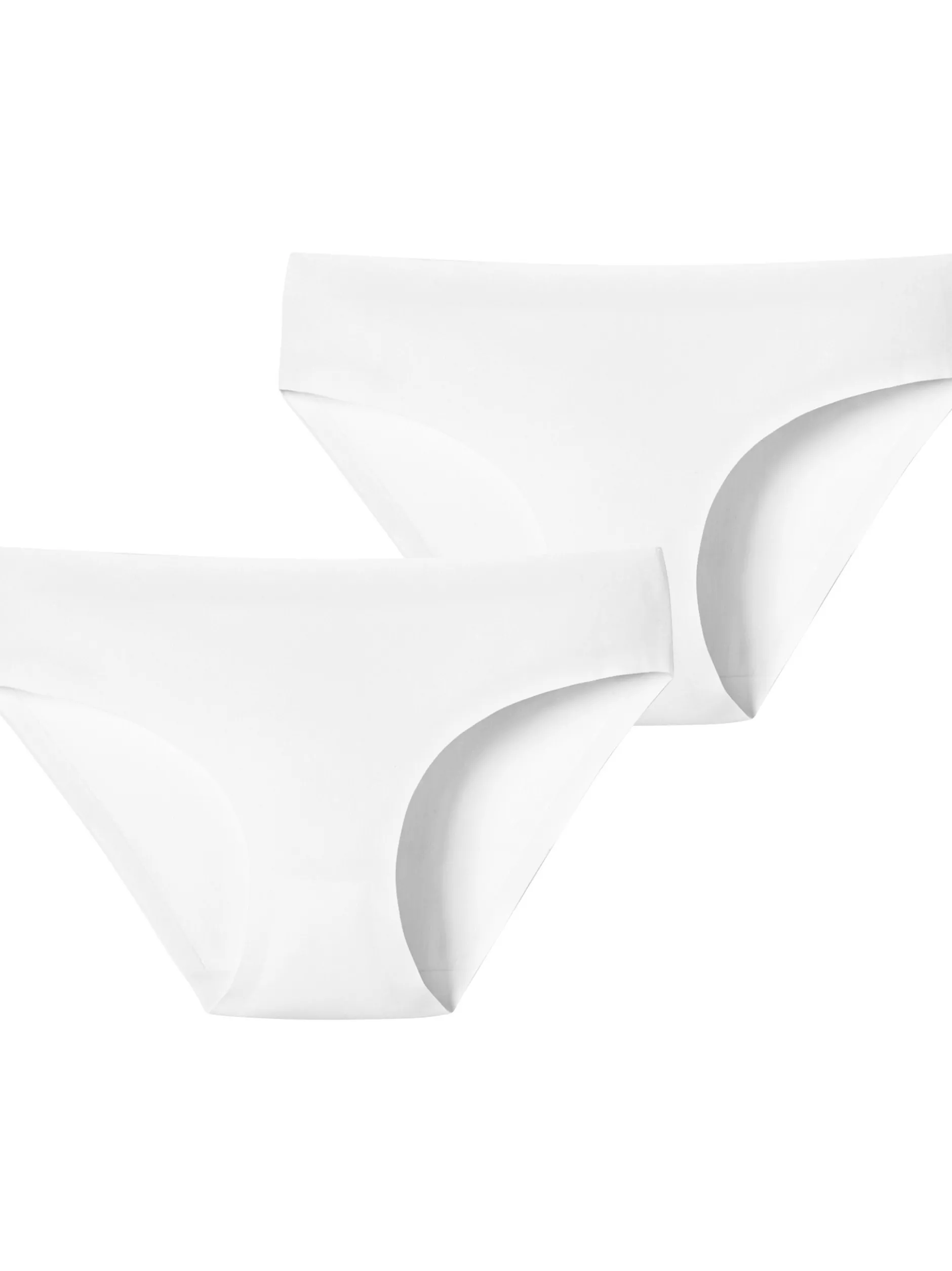 Schiesser Damen Slip - Invisible Cotton in weiß
