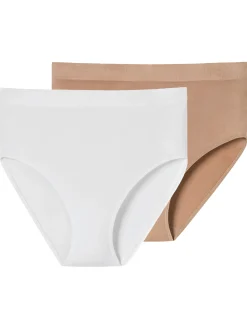 Schiesser Damen Slip - Retro Classic Seamless in mehrfarbig