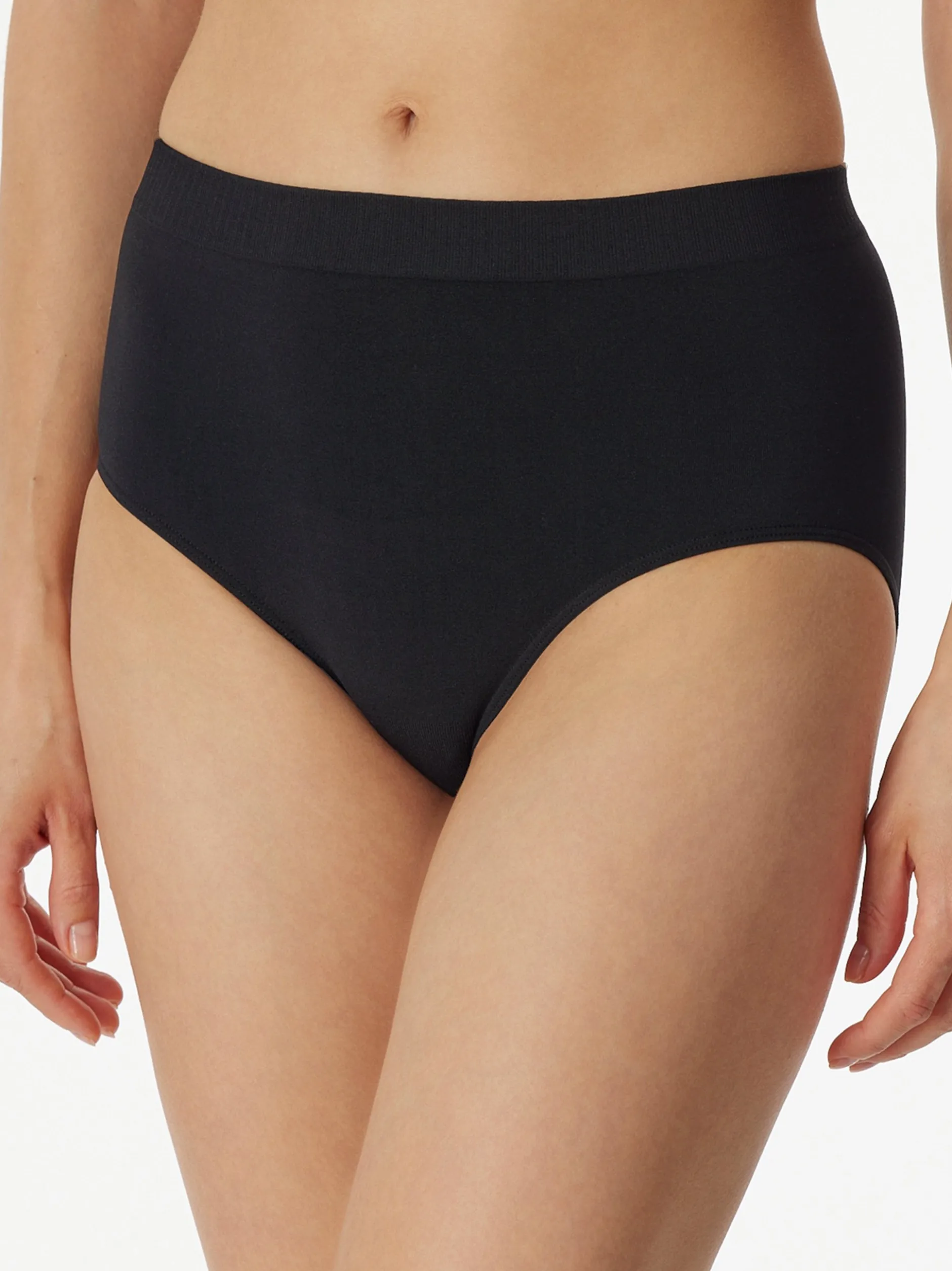 Schiesser Damen Slip - Retro Classic Seamless in mehrfarbig