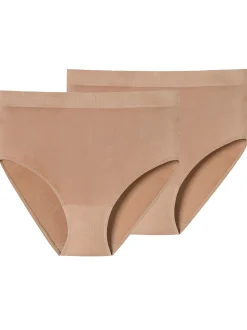 Schiesser Damen Slip - Retro Classic Seamless in beige