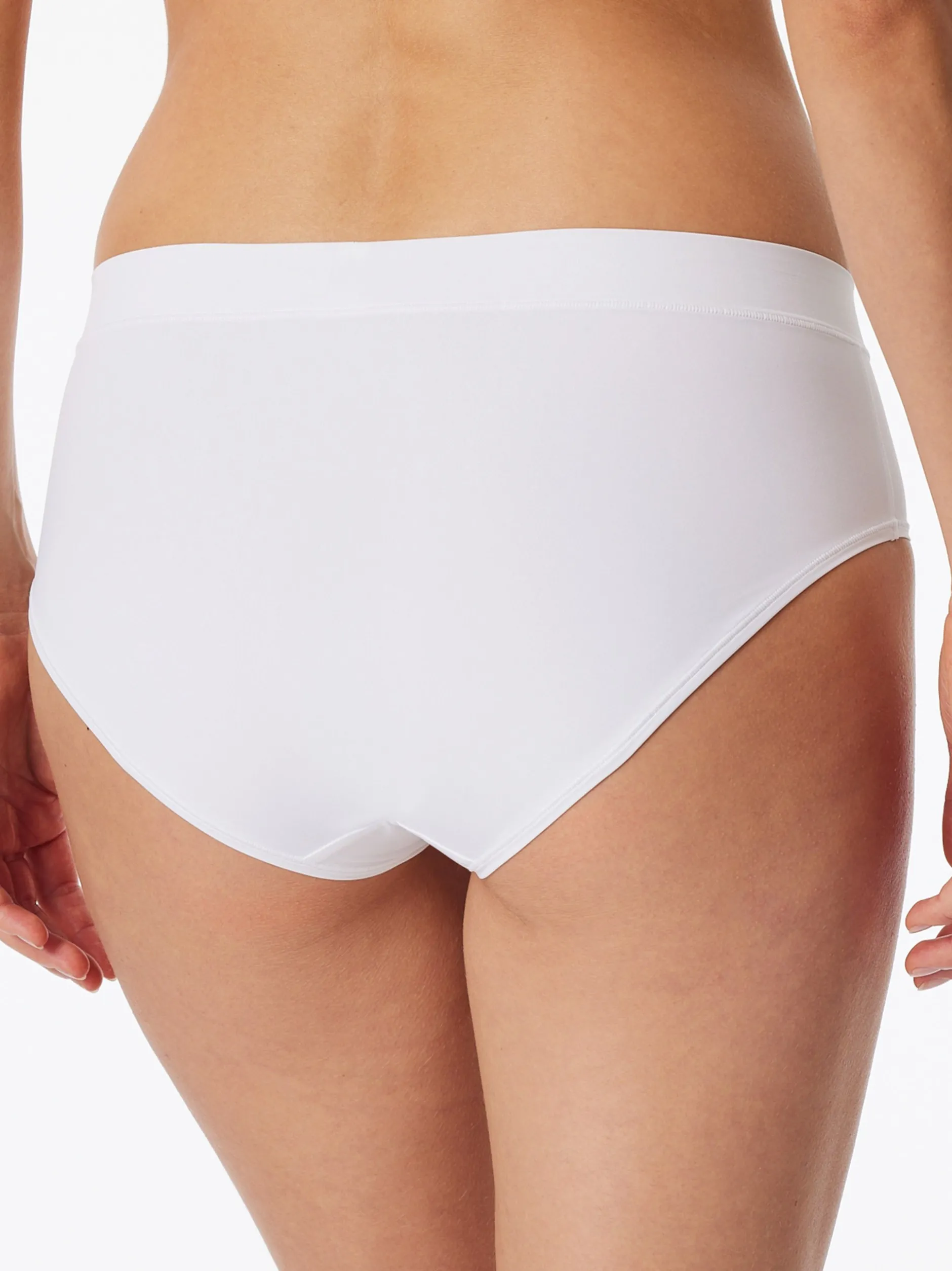Schiesser Damen Slip - Unique Micro in weiß