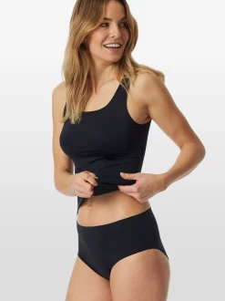Schiesser Damen Slip - Unique Micro in schwarz