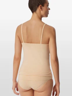 Schiesser Damen Spaghettitop - Uncover in mehrfarbig