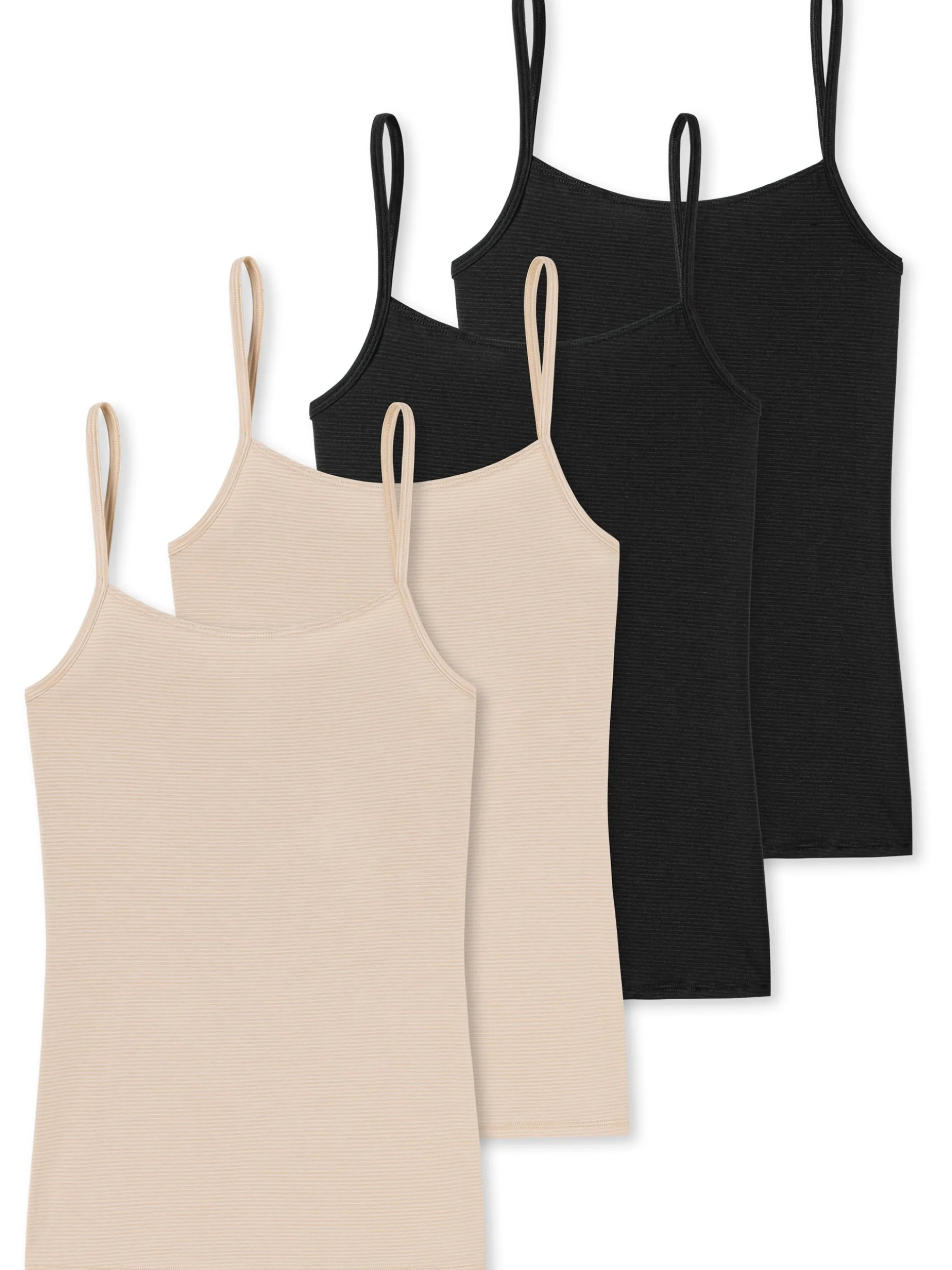 Schiesser Damen Spaghettitop - Modal Essentials in mehrfarbig