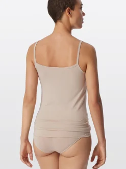 Schiesser Damen Spaghettitop - Modal Essentials in mehrfarbig
