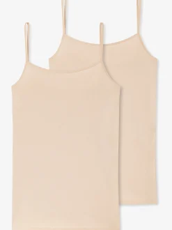 Schiesser Damen Spaghettitop - 95/5 in beige