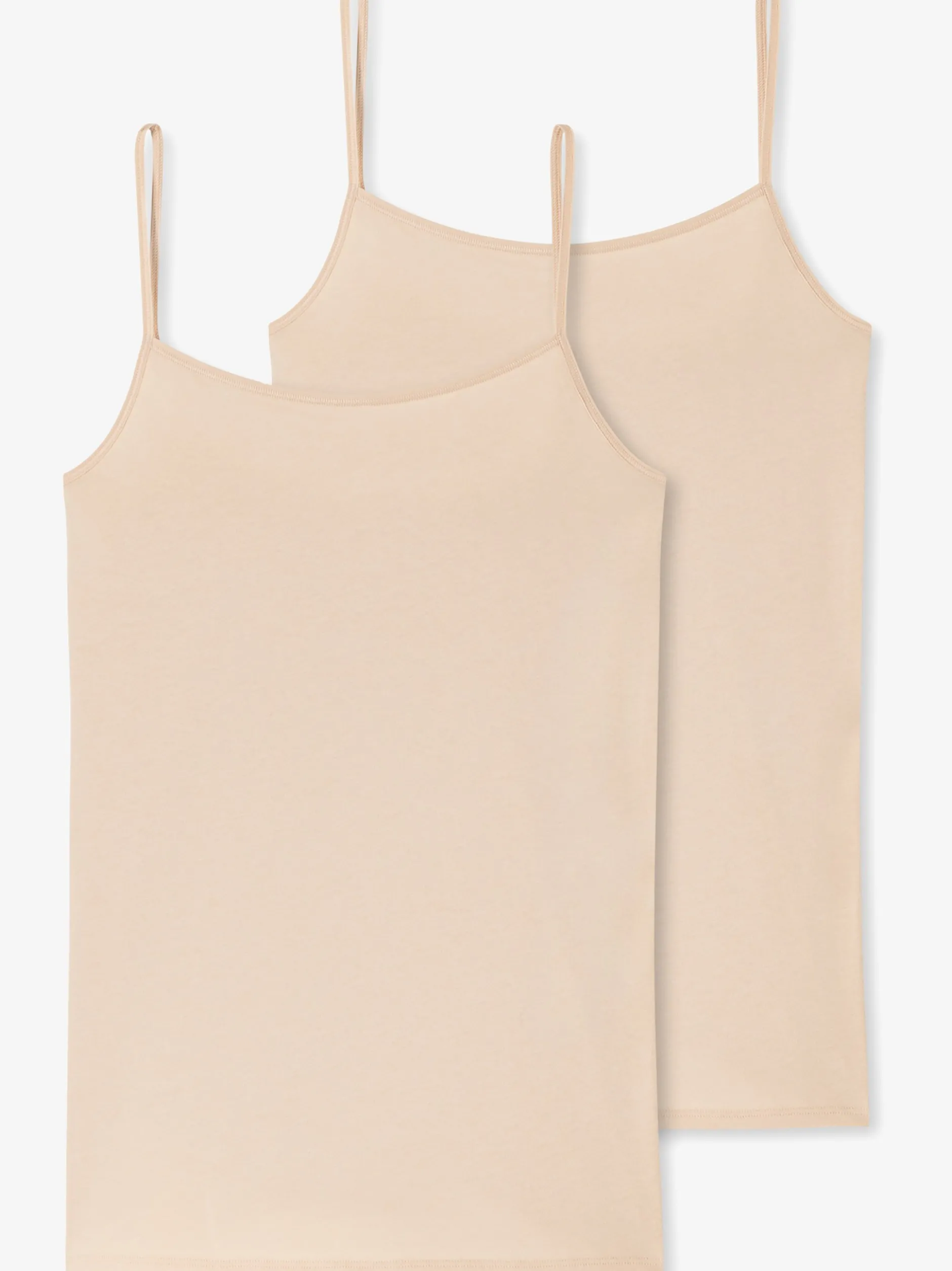 Schiesser Damen Spaghettitop - 95/5 in beige