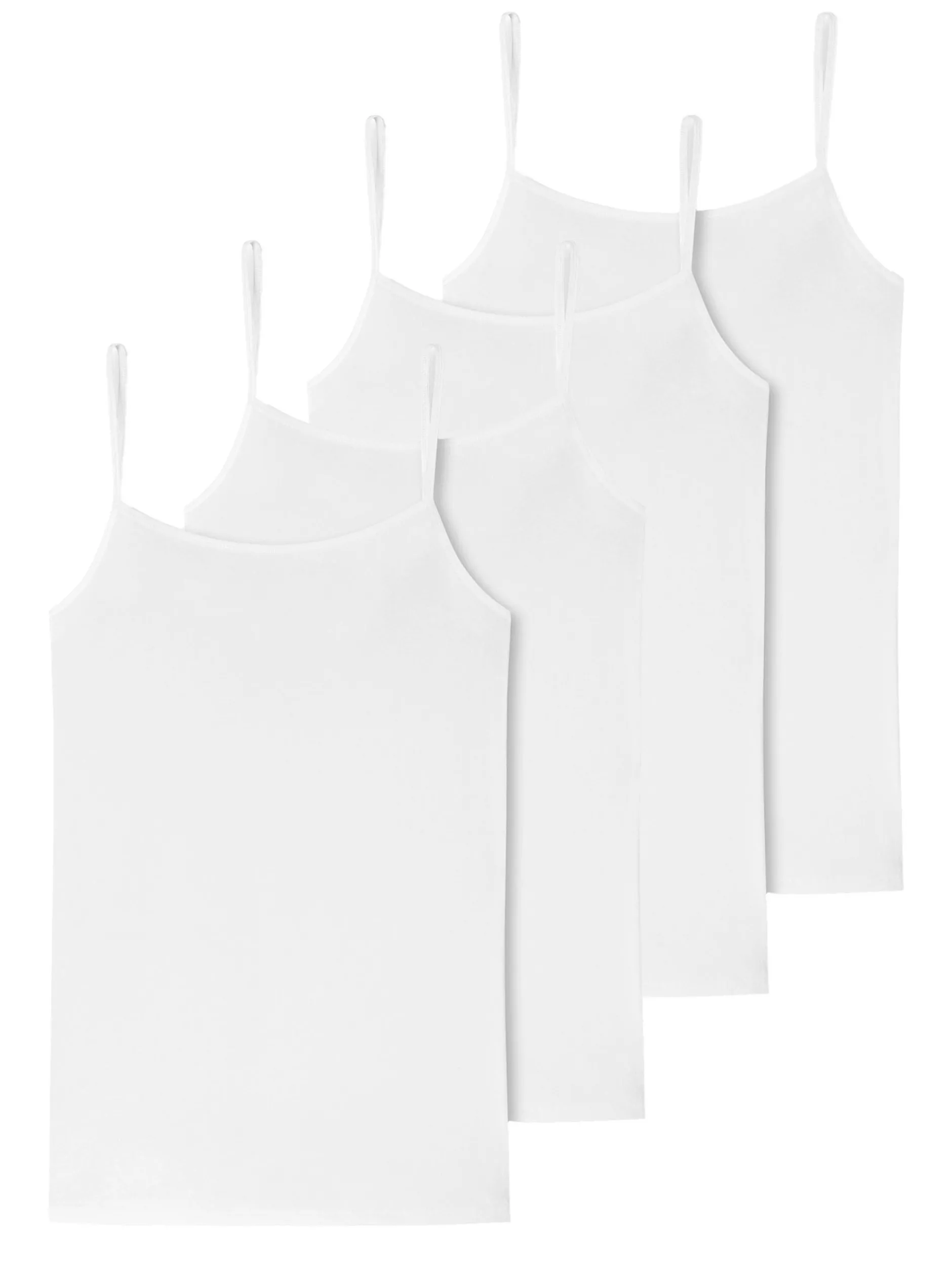 Schiesser Damen Spaghettitop - 95/5 Organic Cotton in weiß