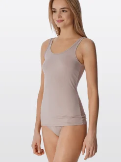 Schiesser Damen Spaghettitop - Modal Essentials in mehrfarbig
